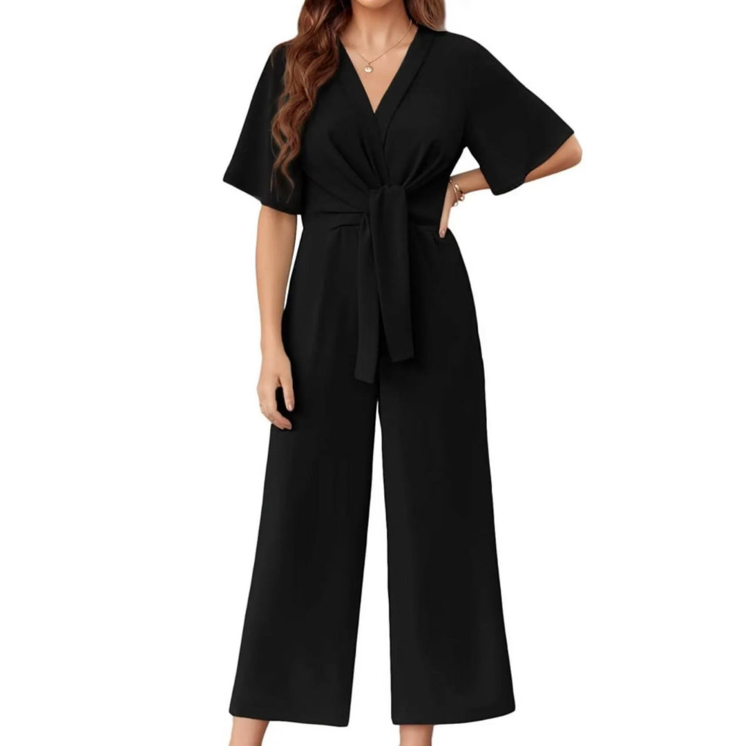 Nerina™ – Soft Tie Knot Jumpsuit
