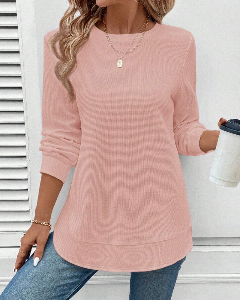 Marisa™ O-Neck Long Sleeve
