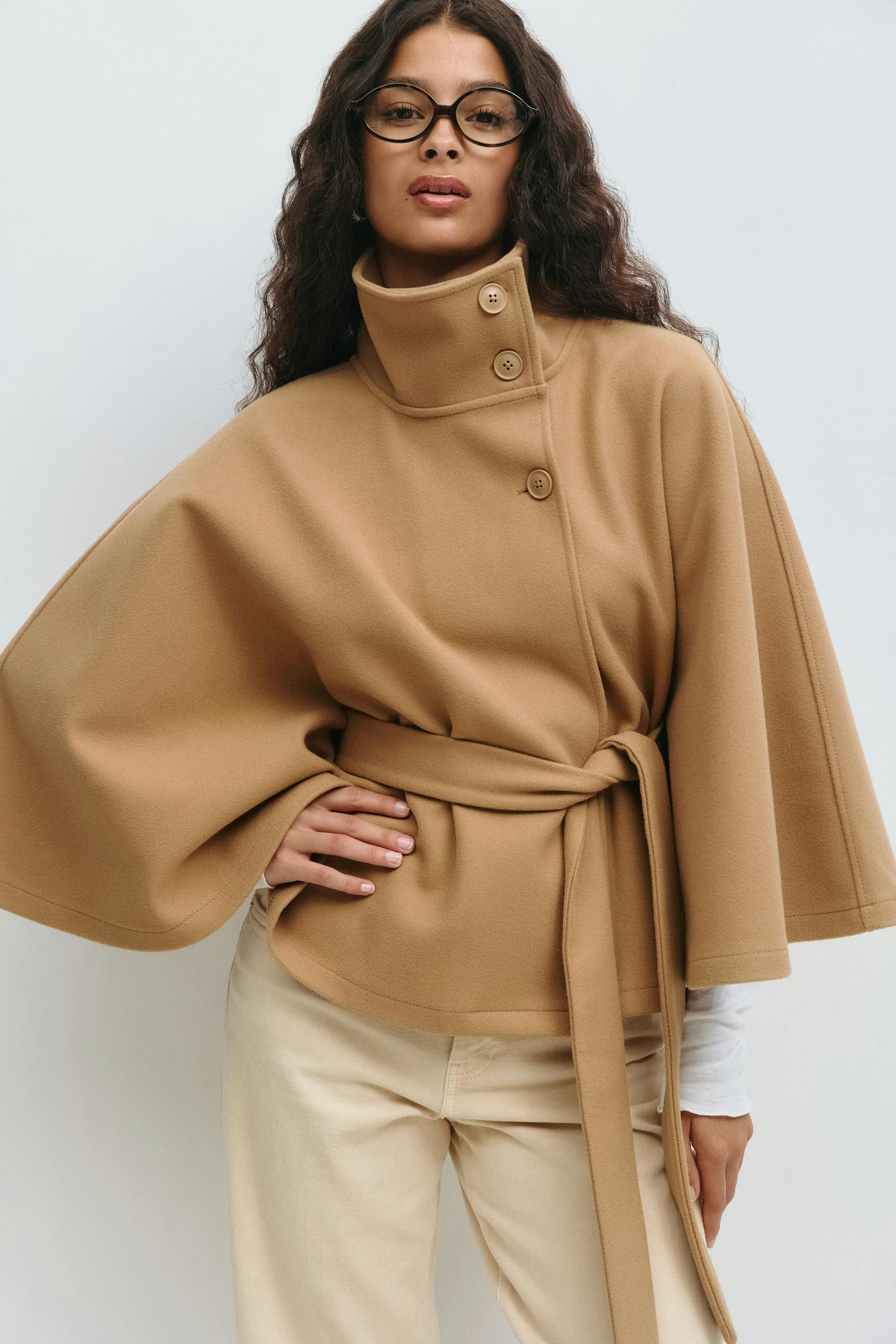 Lucia™ Belt Cape Jacket