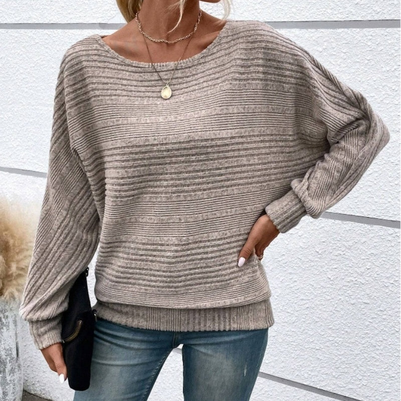 Faye™ – Classic Striped Knit Top