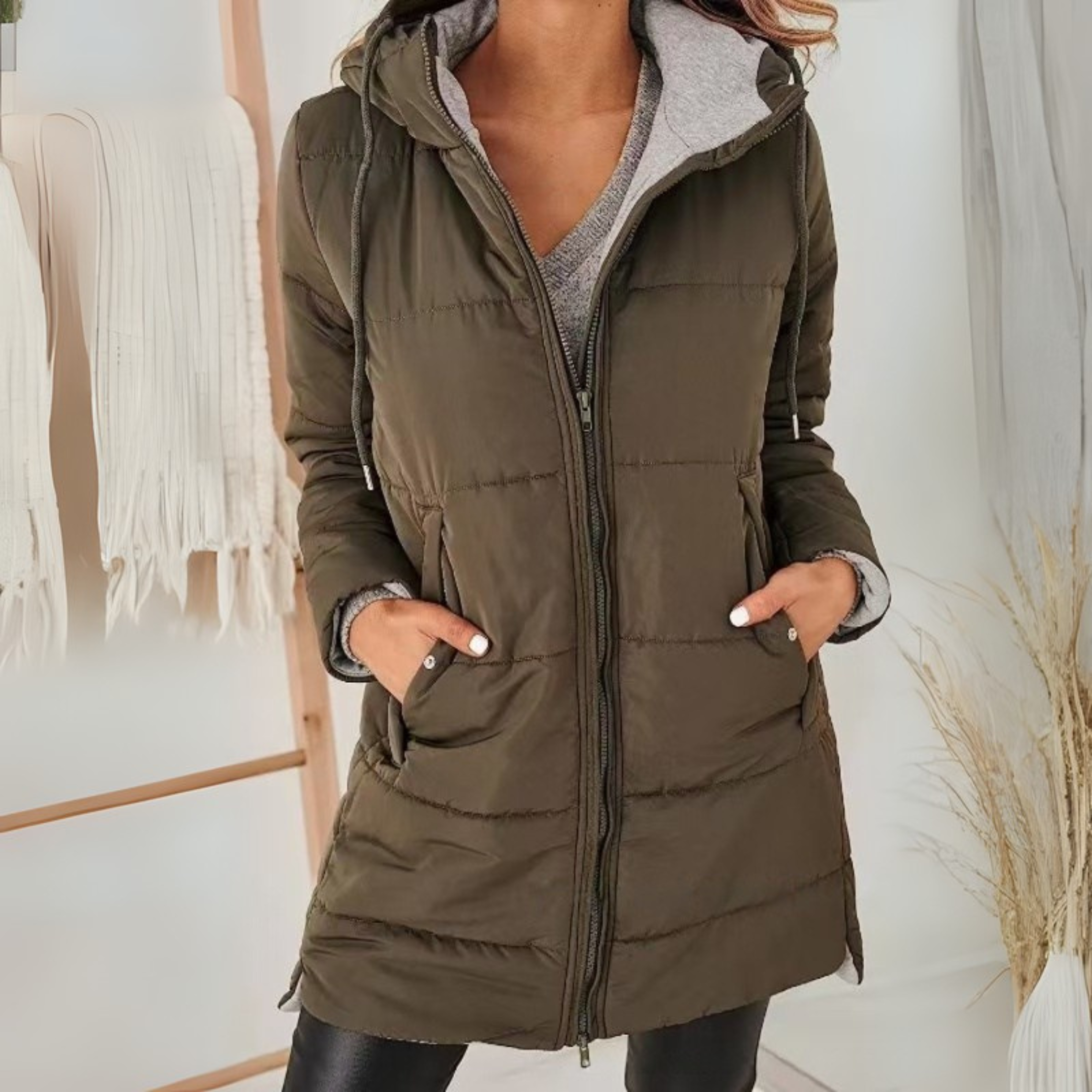 Kyra™ – Casual Hooded Down Jacket