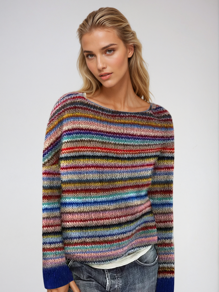 Hannah – Soft Knit Retro Pullover