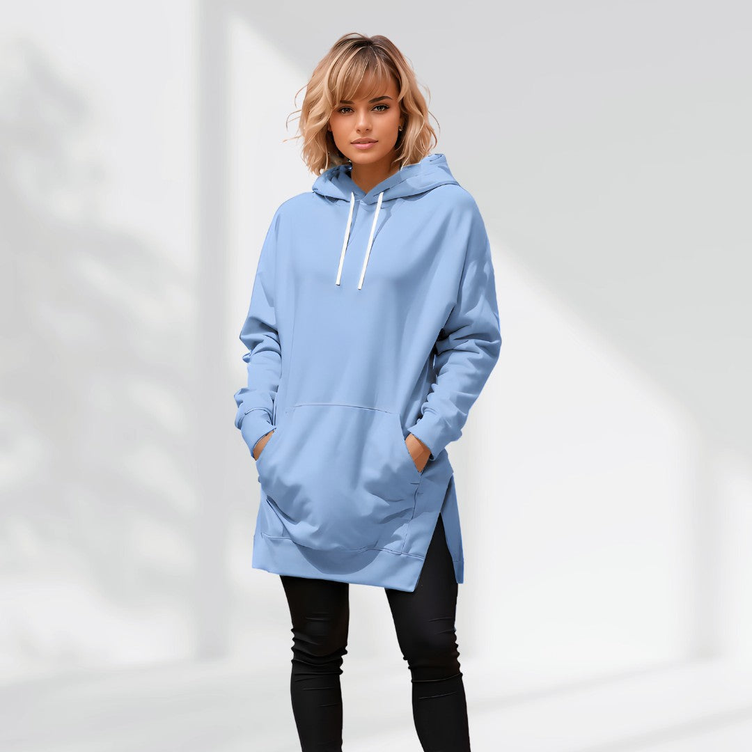 Olivia – Oversized Hoodie Dress With Pockets