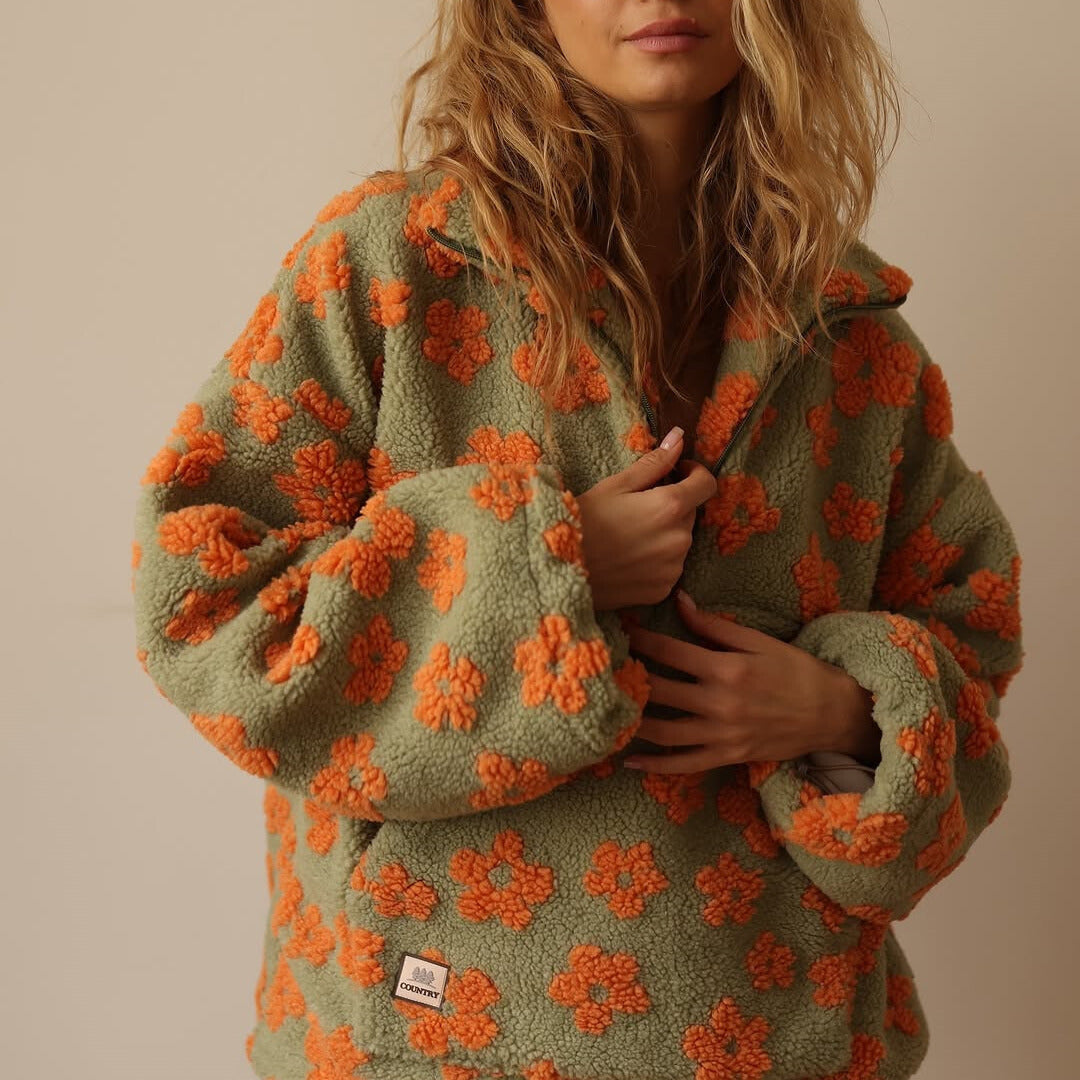 Clarisse™ – Warm Bloom Pullover