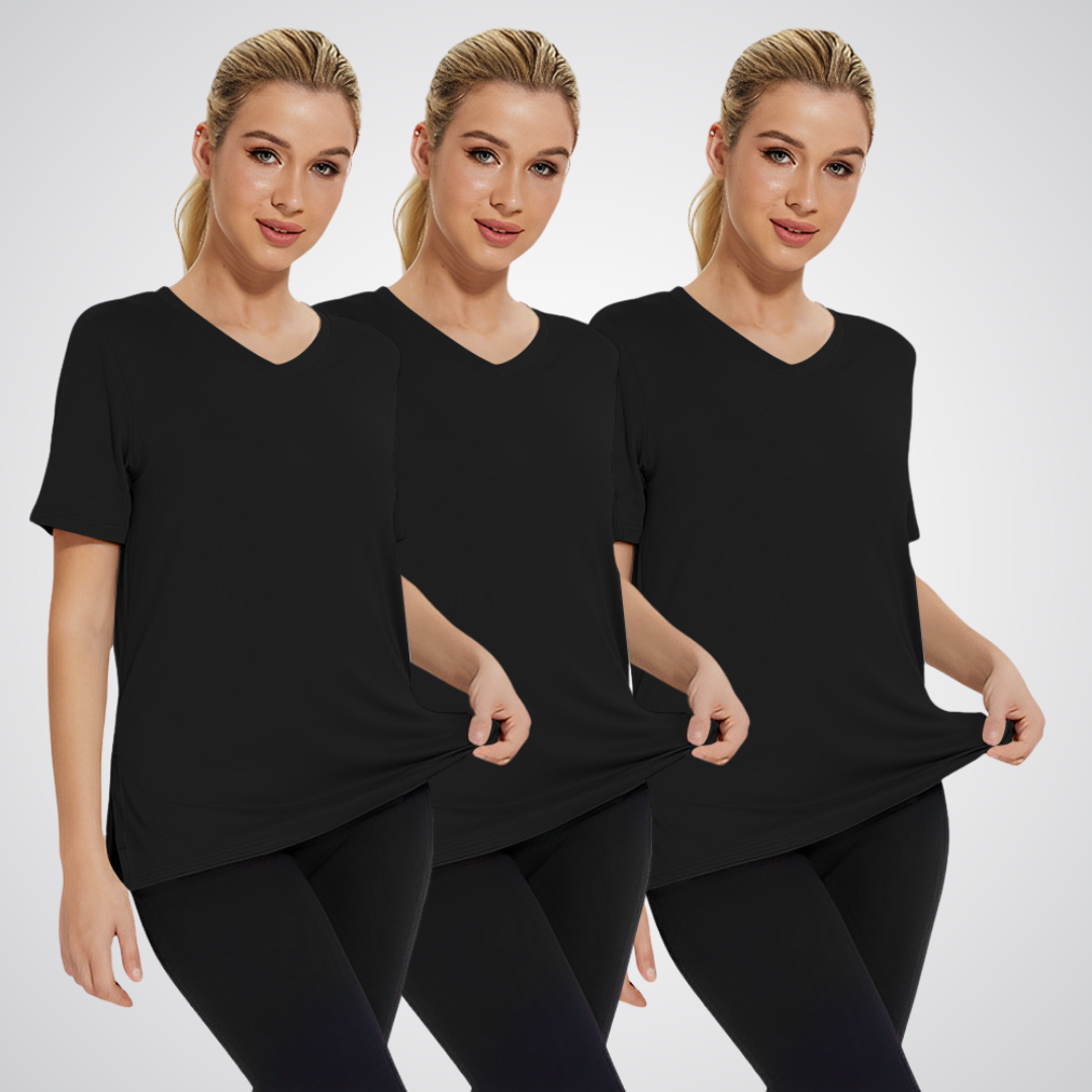 Aria™ – Relaxed Fit Tee Trio (Pack of 3)