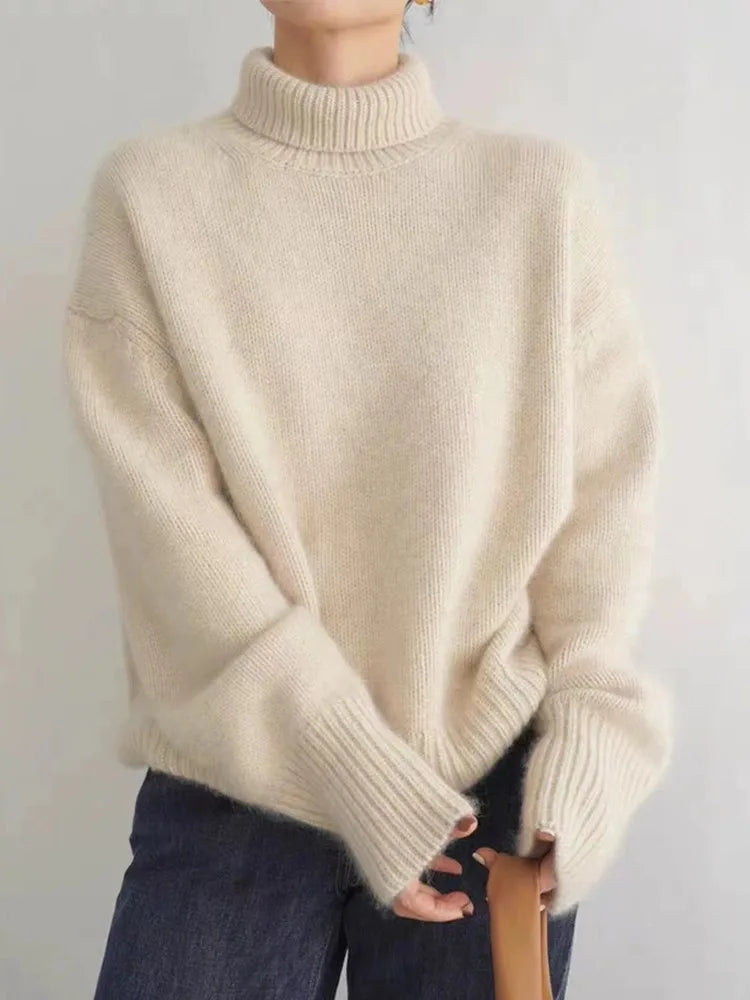 Isabella – Cashmere Turtleneck Sweater
