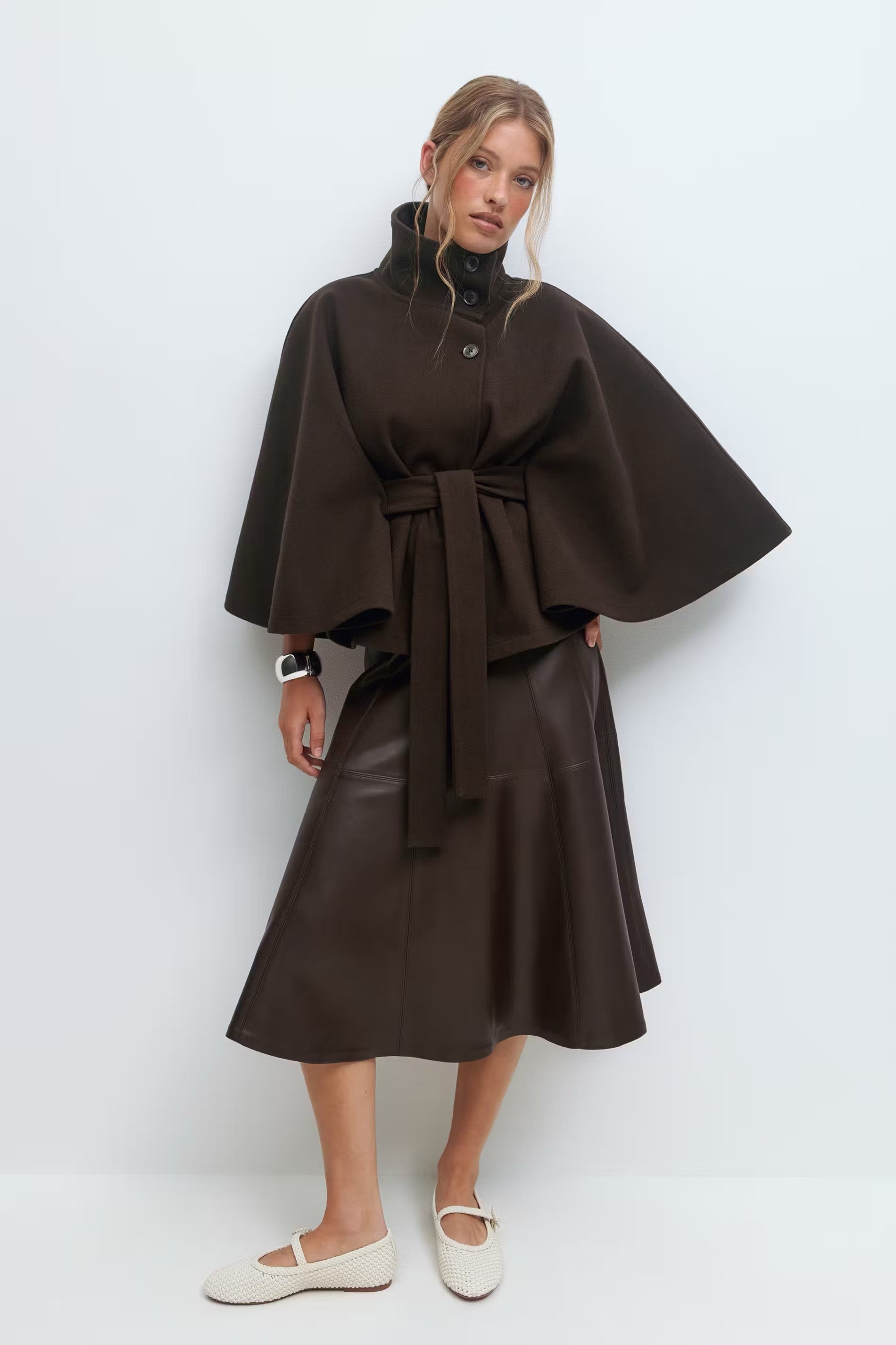 Lucia™ Belt Cape Jacket