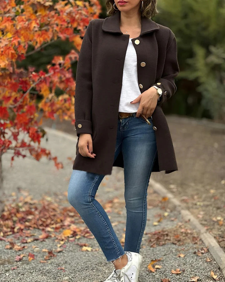 Lorraine™ – Classic Warmth Oversize Coat