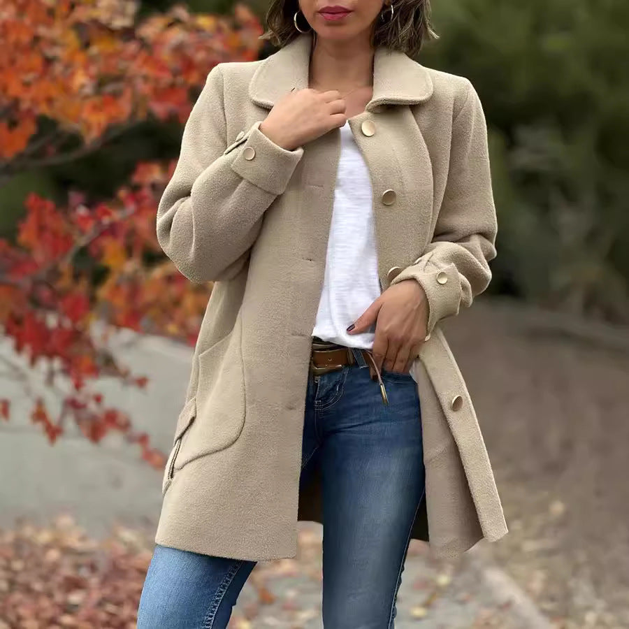 Lorraine™ – Classic Warmth Oversize Coat