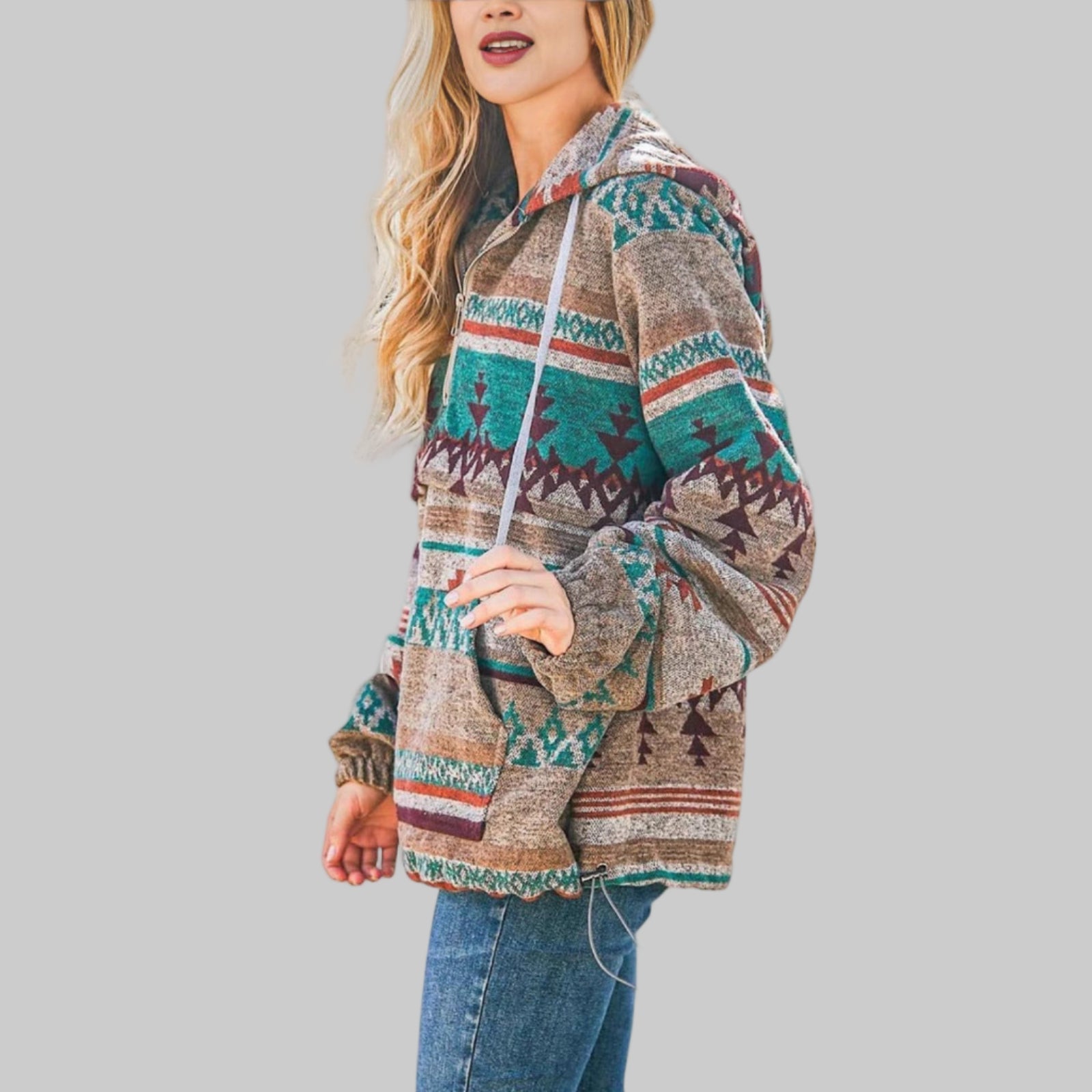 Kaia™ - Relaxed Knit Hoodie