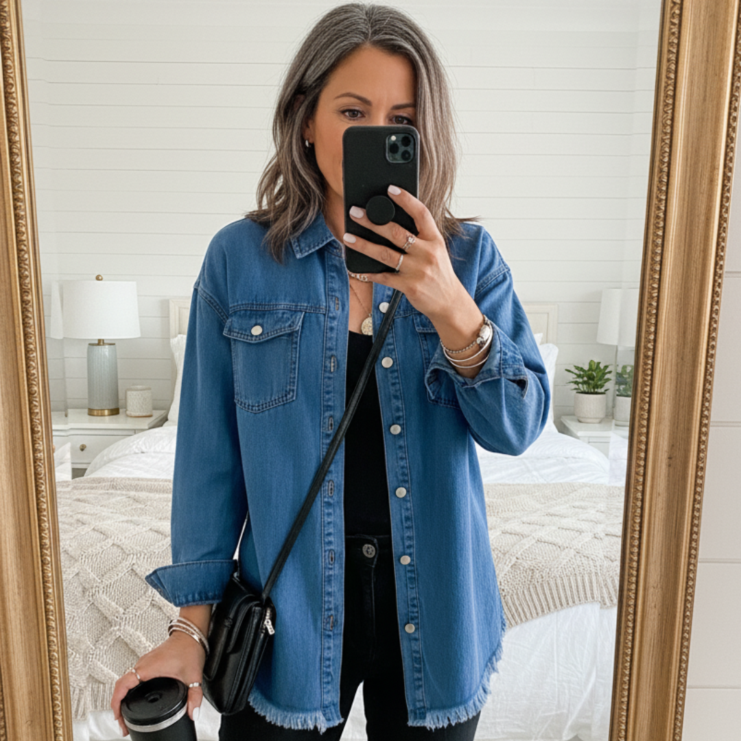 Elara | Classic Everyday Denim Jacket