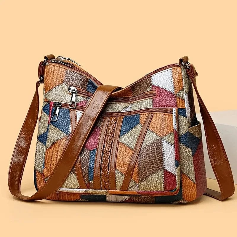 Soraya™ – Mosaic Leather Bag