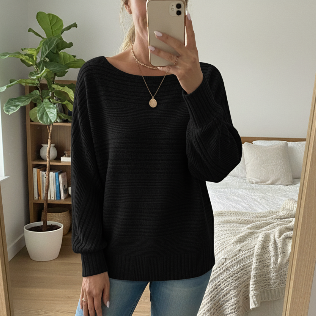 Faye™ – Classic Striped Knit Top