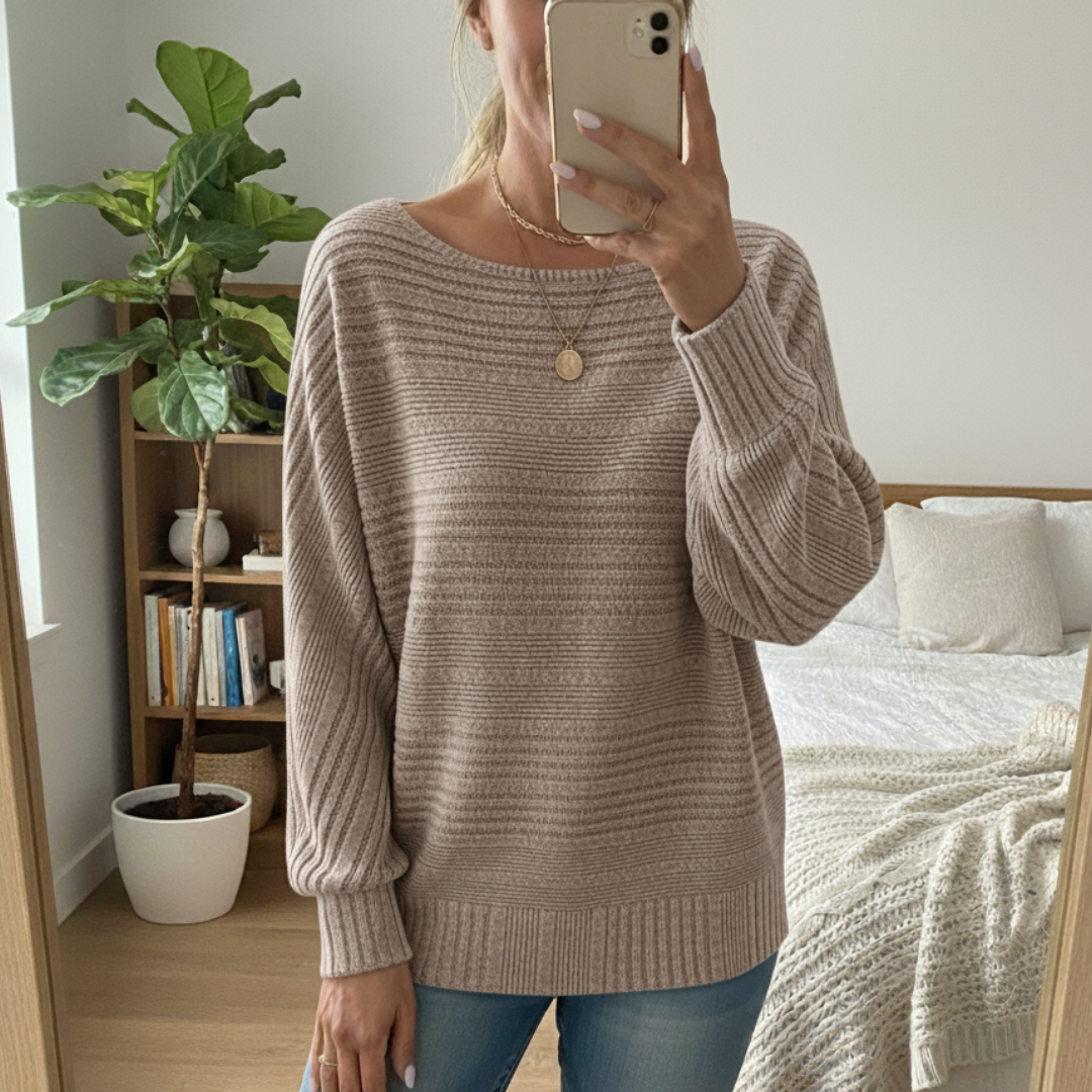 Faye™ – Classic Striped Knit Top