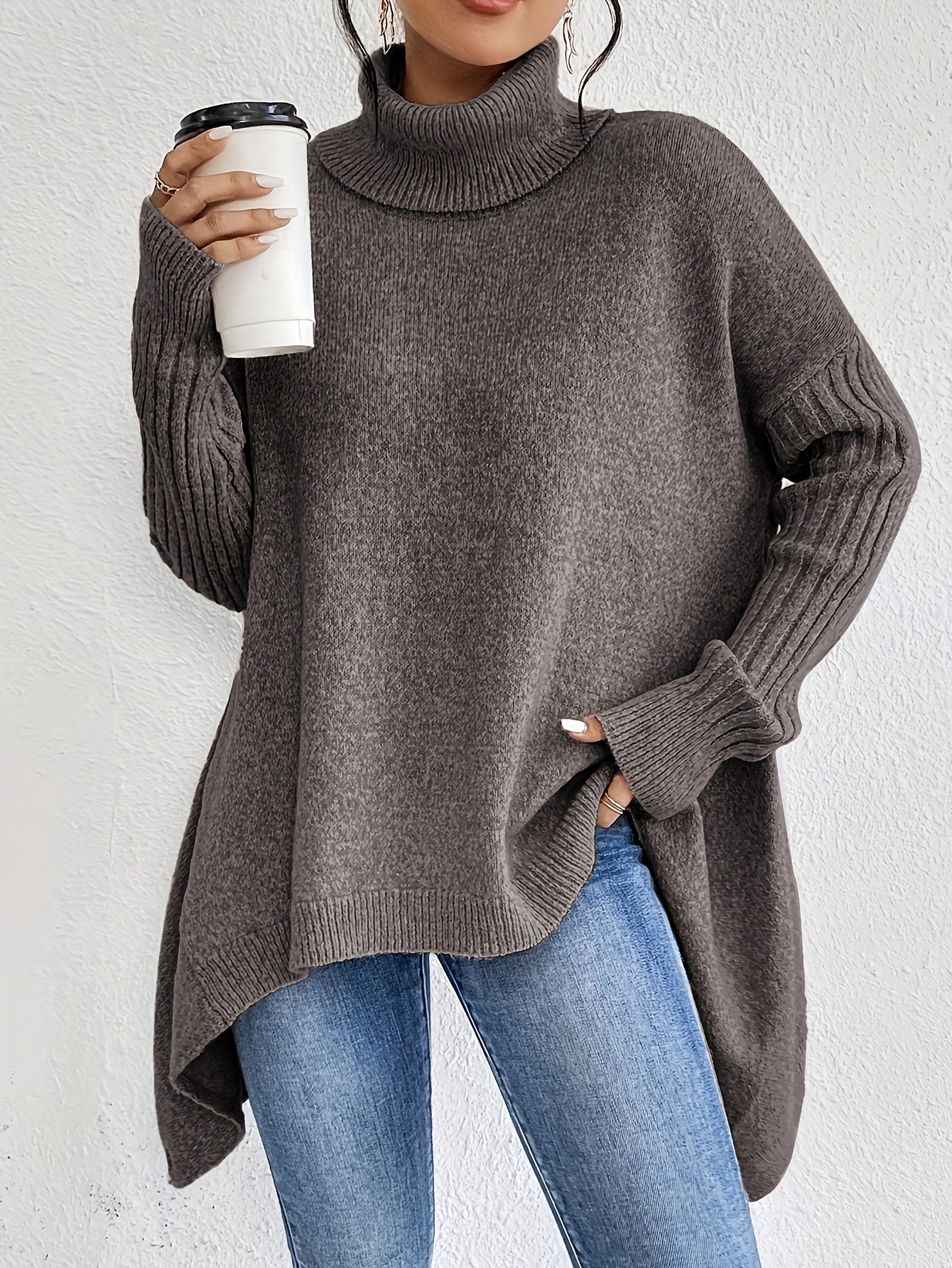 Lena™ - High Neck Sweater