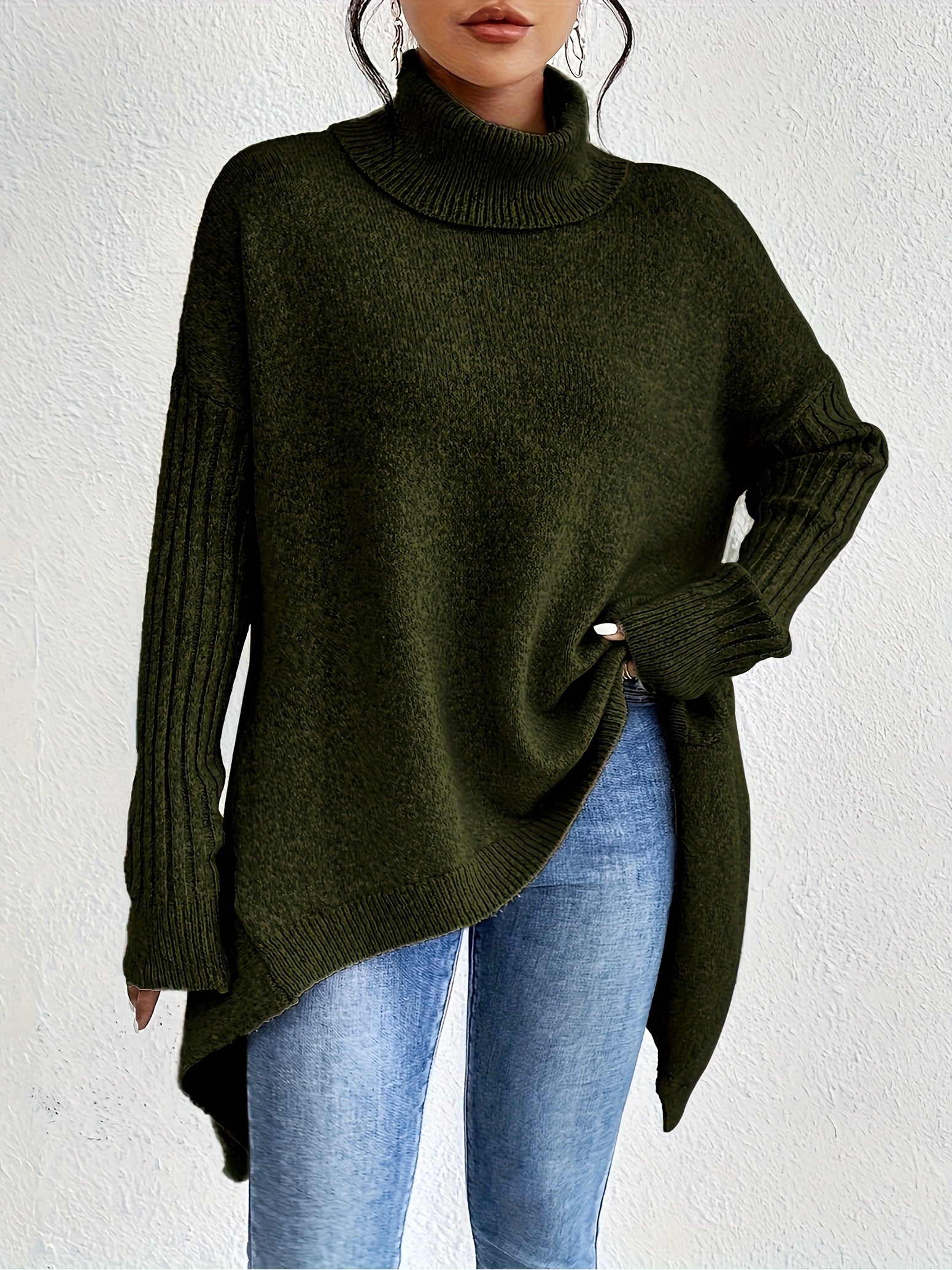 Lena™ - High Neck Sweater