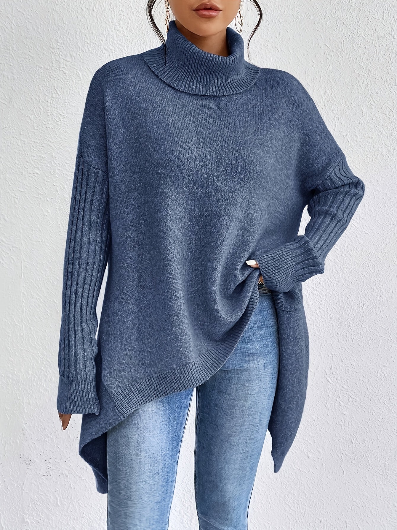 Lena™ - High Neck Sweater