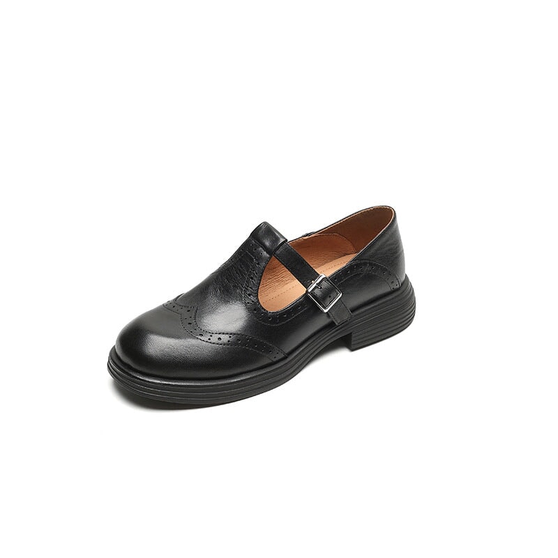 Liora™ - Elegant Leather Loafers