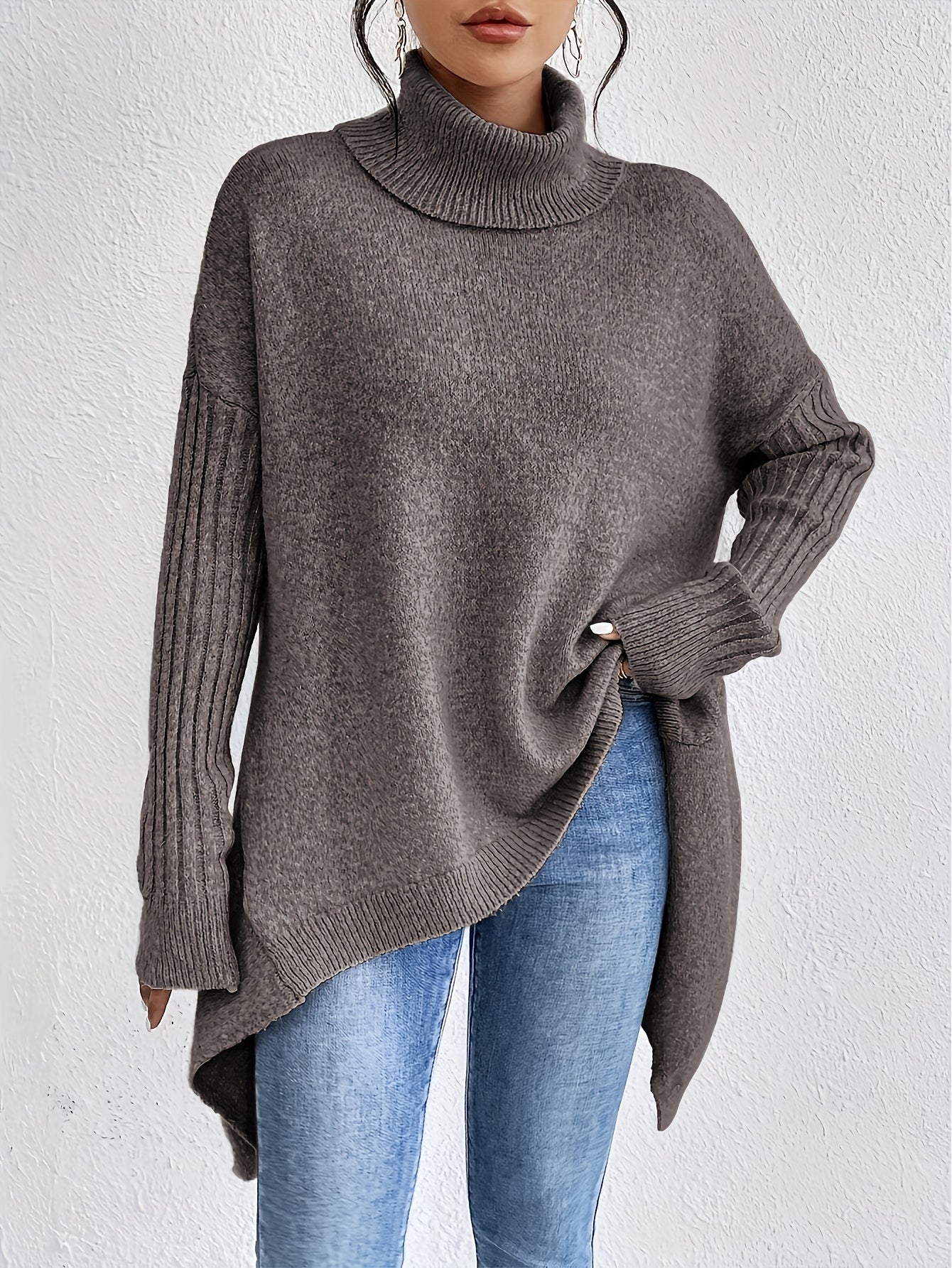 Lena™ - High Neck Sweater