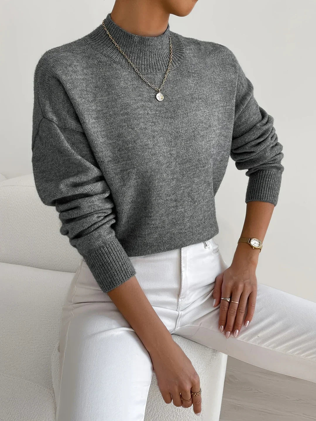 Chloe™ - Classic Turtleneck Sweater