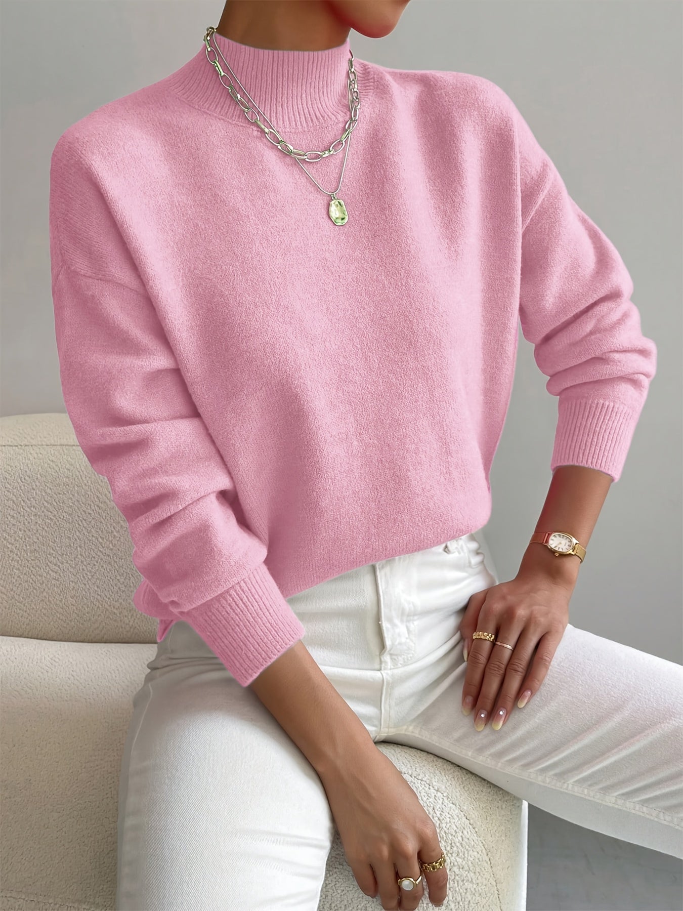 Chloe™ - Classic Turtleneck Sweater
