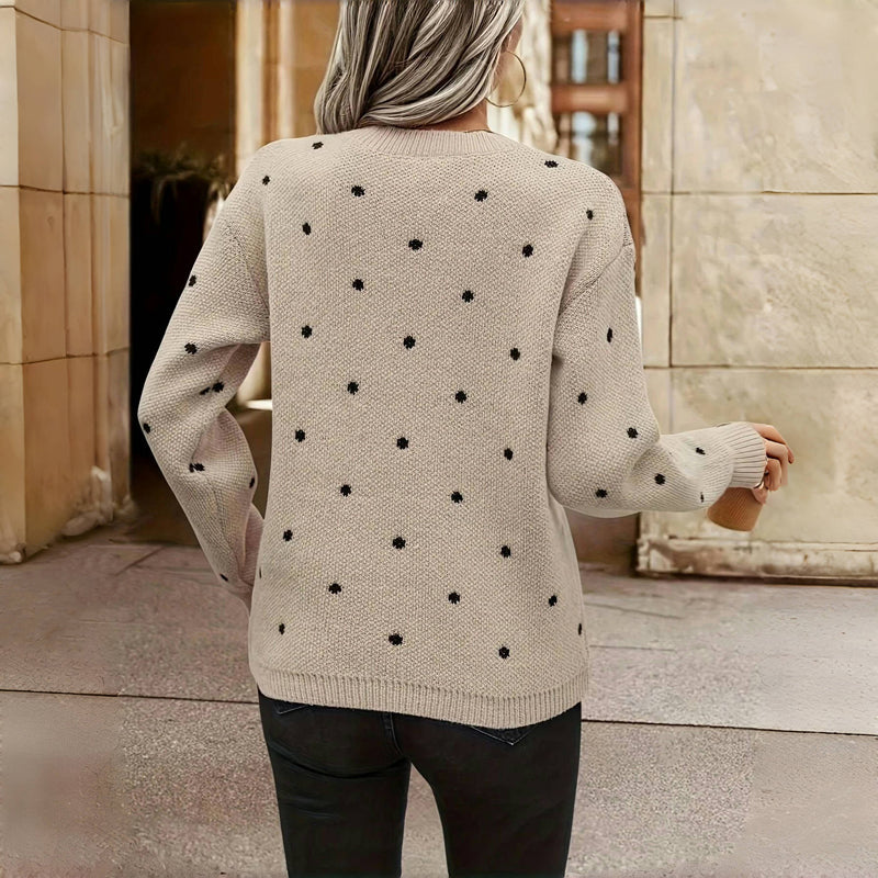 Faye™ – Polka Dot Sweater