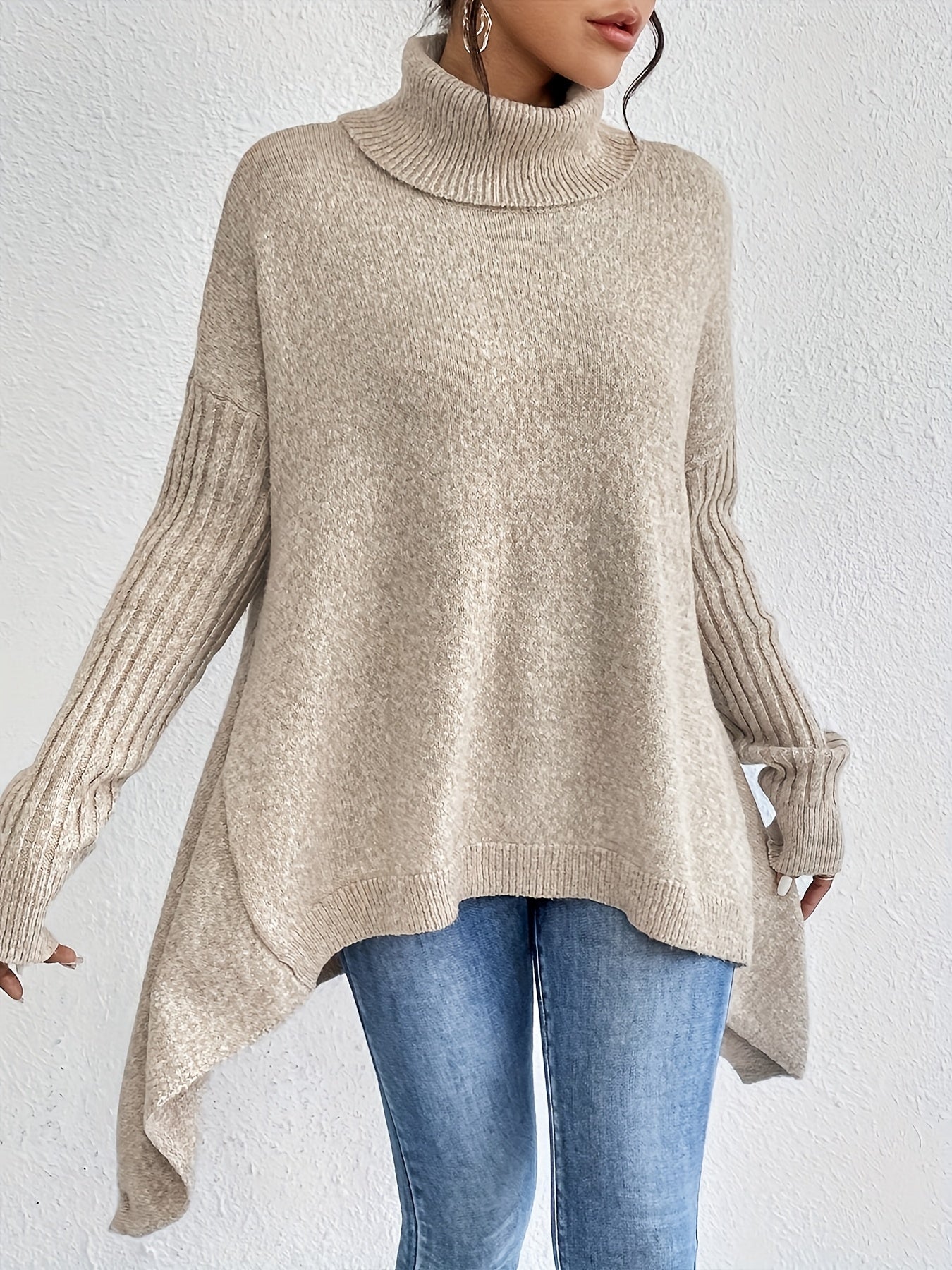 Lena™ - High Neck Sweater