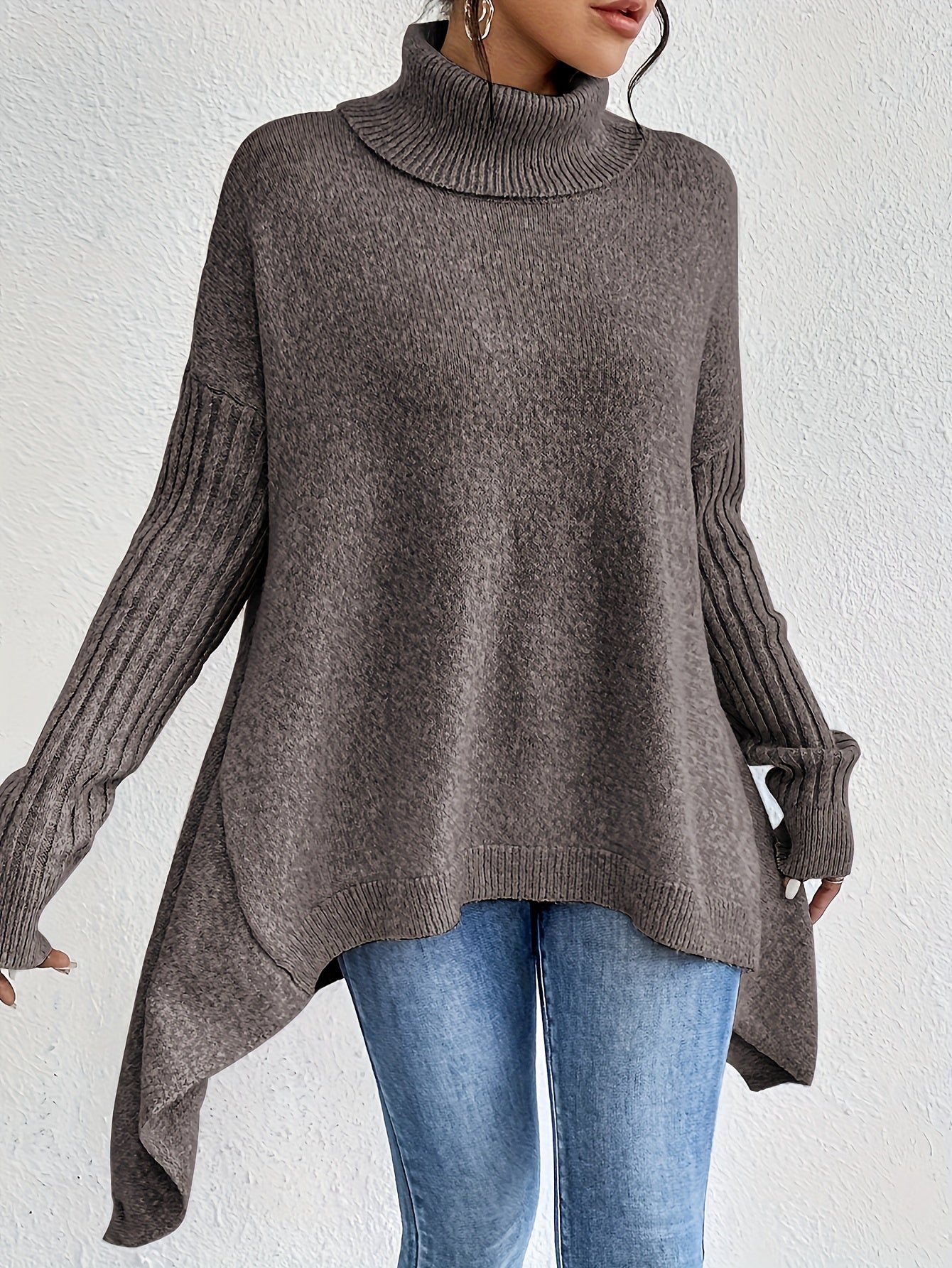 Lena™ - High Neck Sweater
