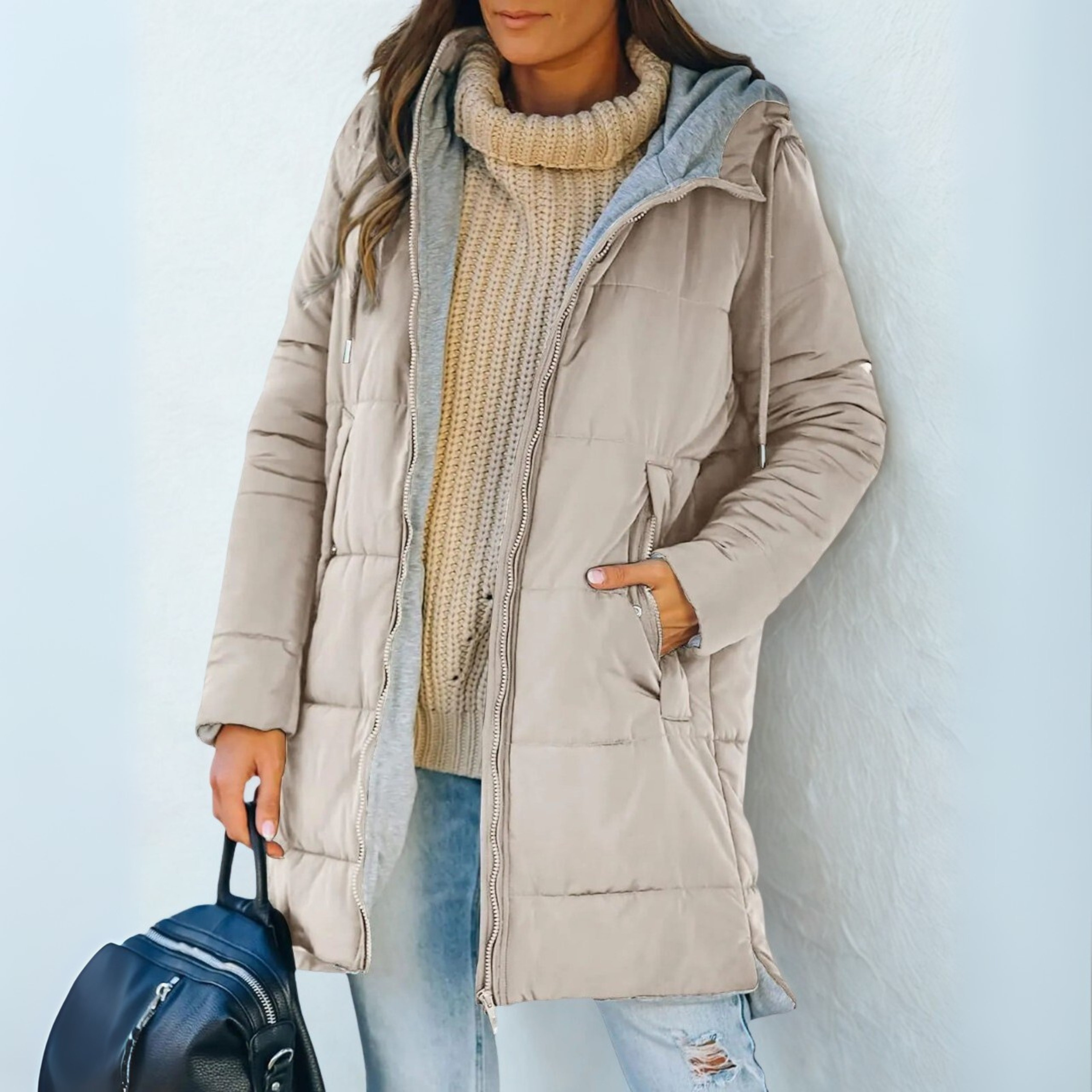 Kyra™ – Casual Hooded Down Jacket