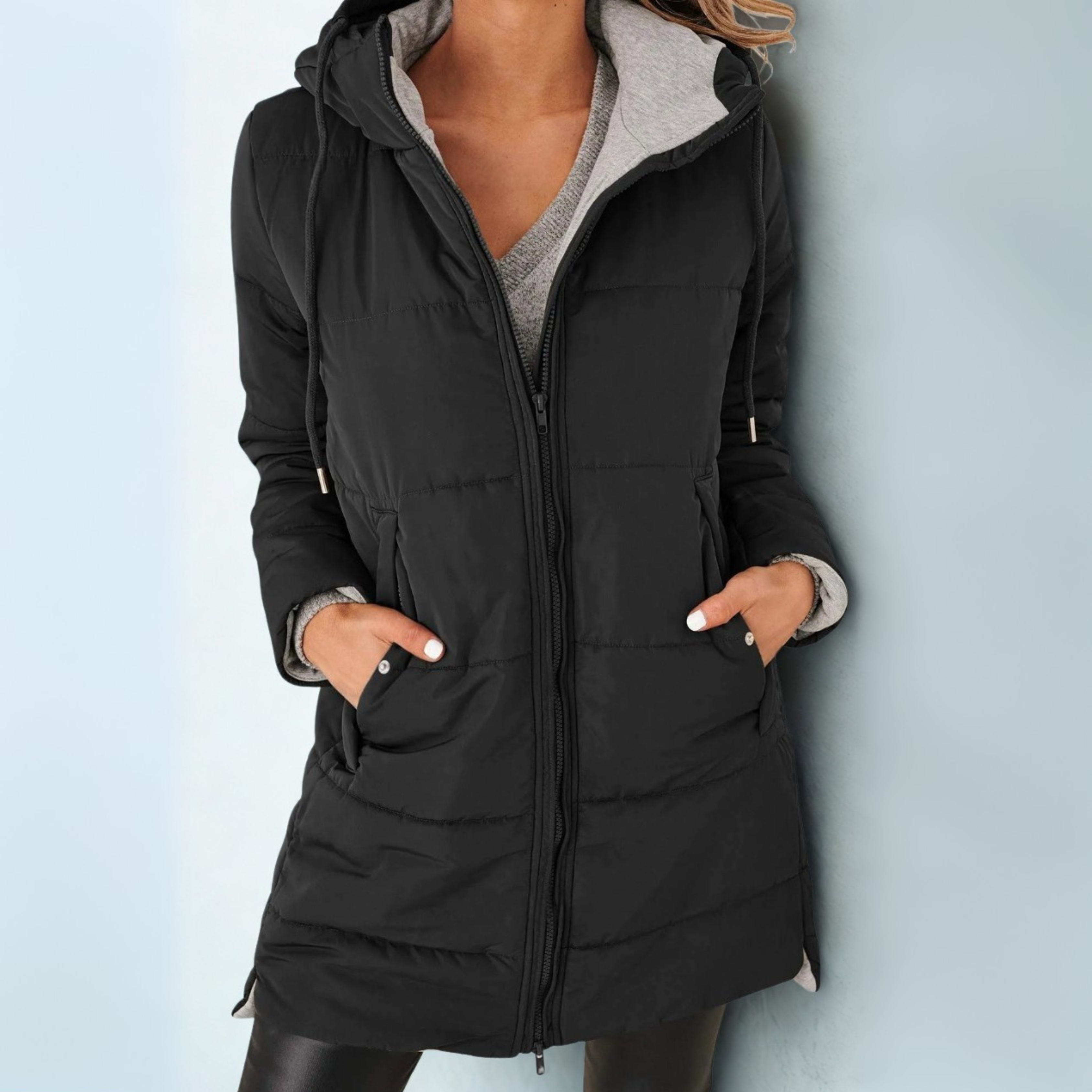 Kyra™ – Casual Hooded Down Jacket
