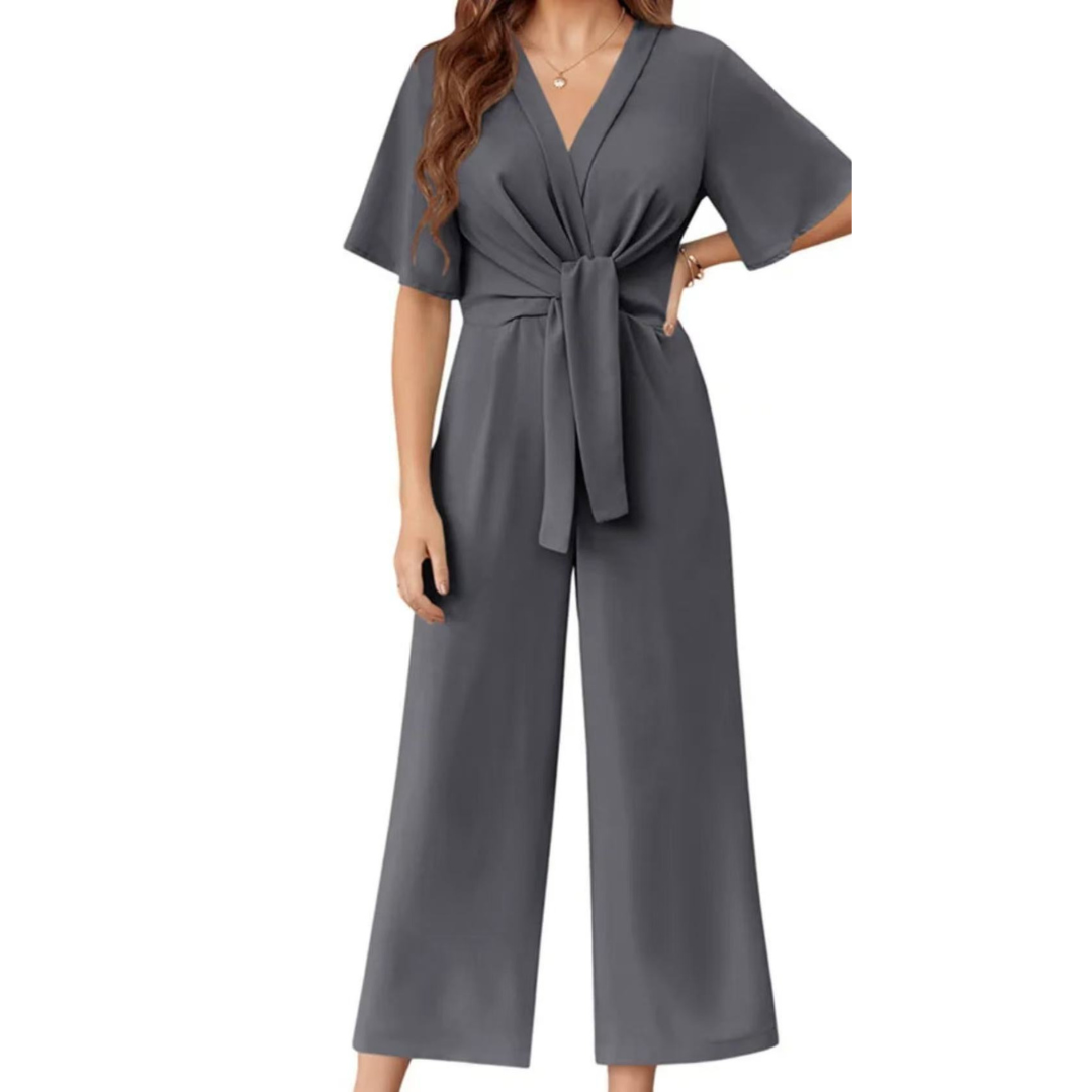 Nerina™ – Soft Tie Knot Jumpsuit