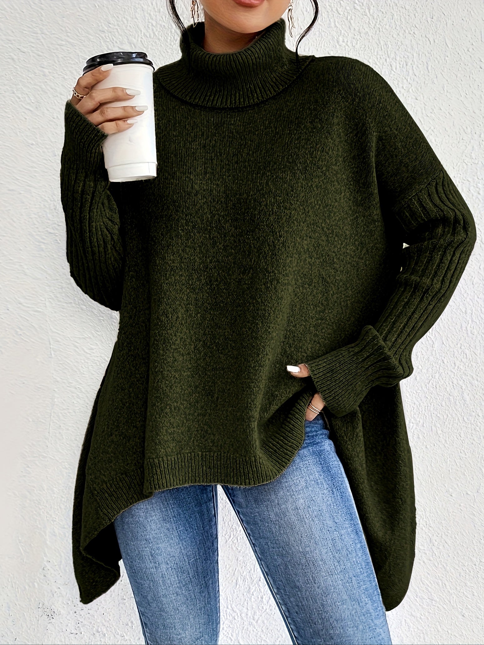 Lena™ - High Neck Sweater