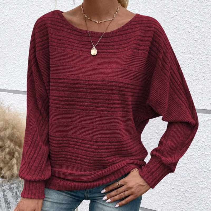 Faye™ – Classic Striped Knit Top
