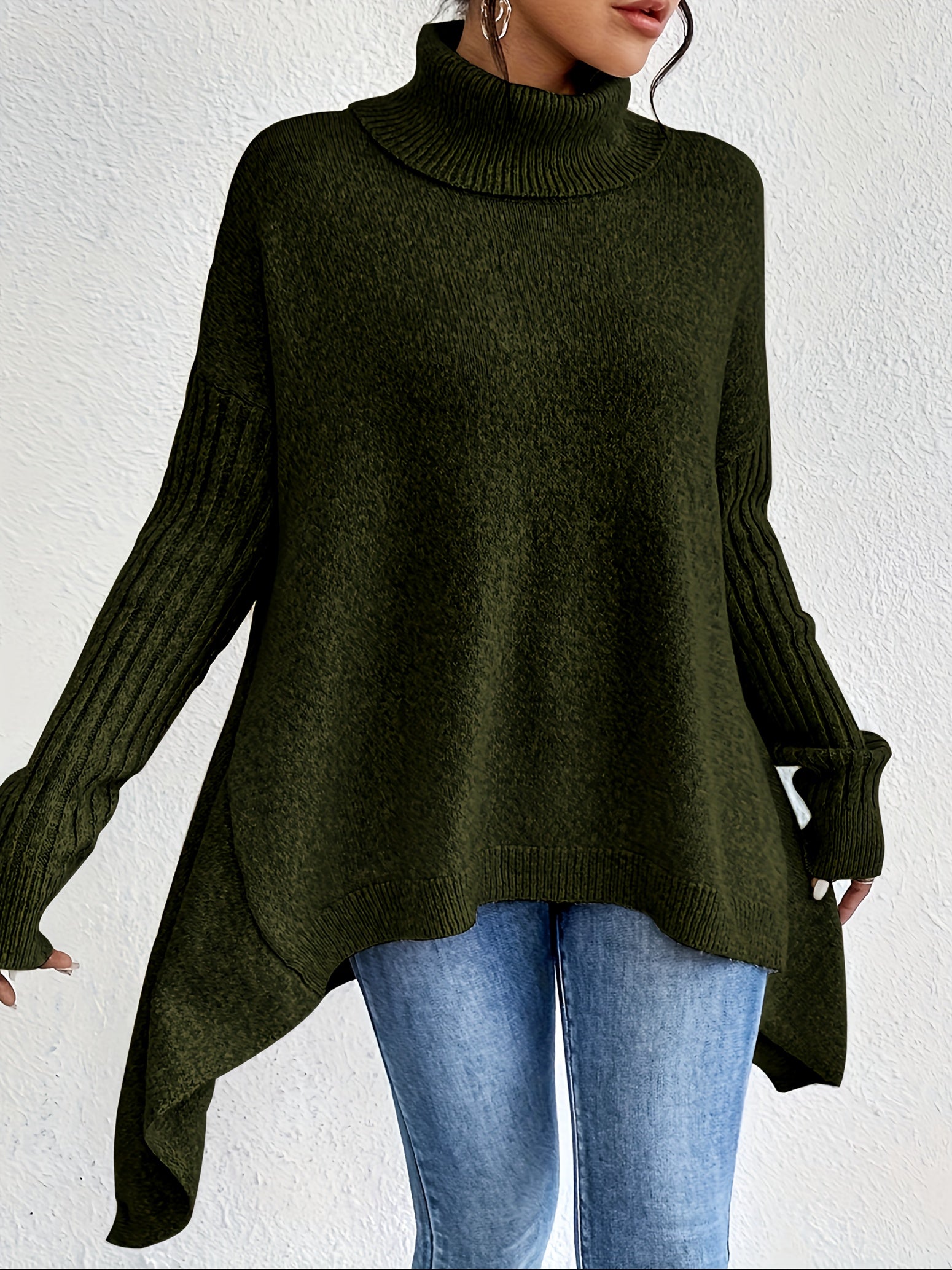 Lena™ - High Neck Sweater