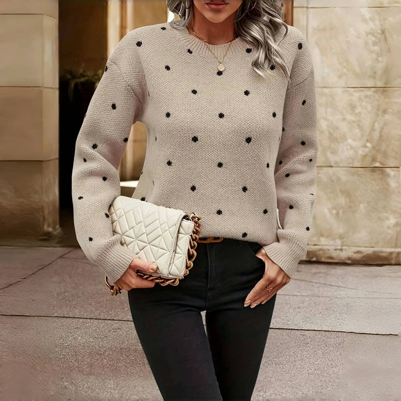 Faye™ – Polka Dot Sweater