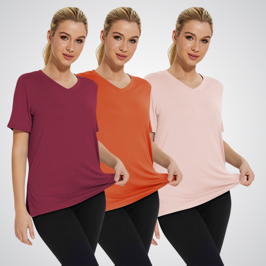 Aria™ – Relaxed Fit Tee Trio (Pack of 3)