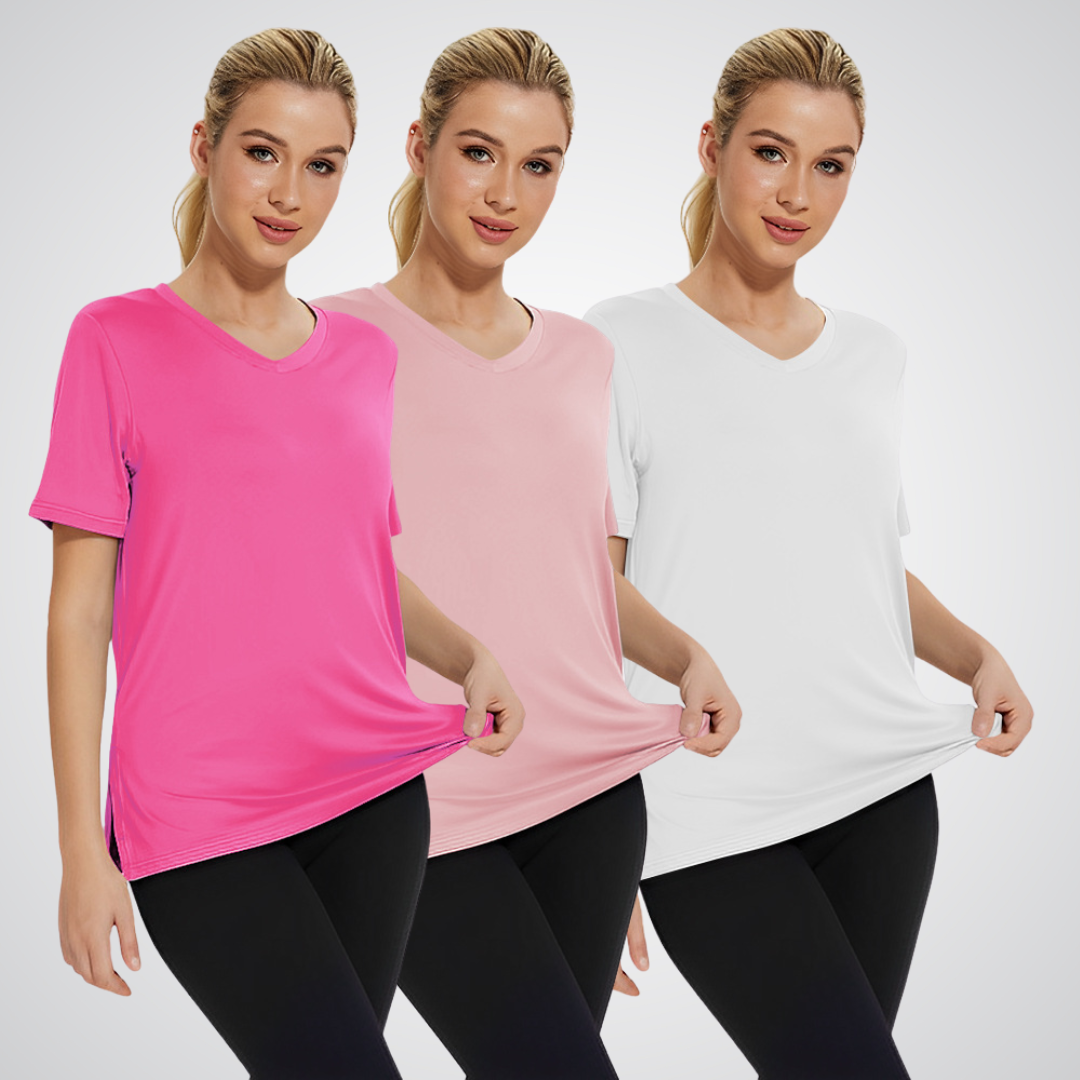 Aria™ – Relaxed Fit Tee Trio (Pack of 3)