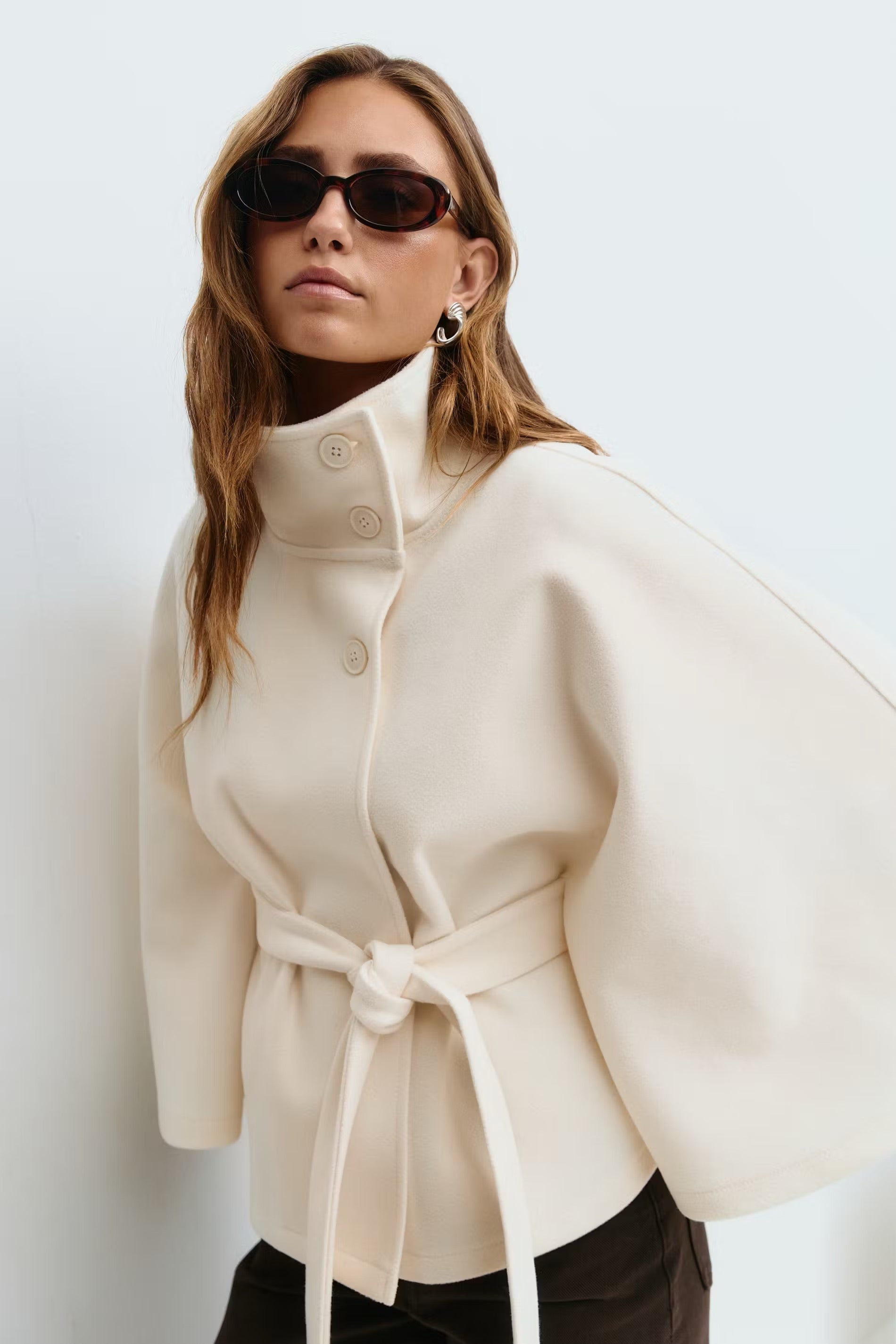 Lucia™ Belt Cape Jacket