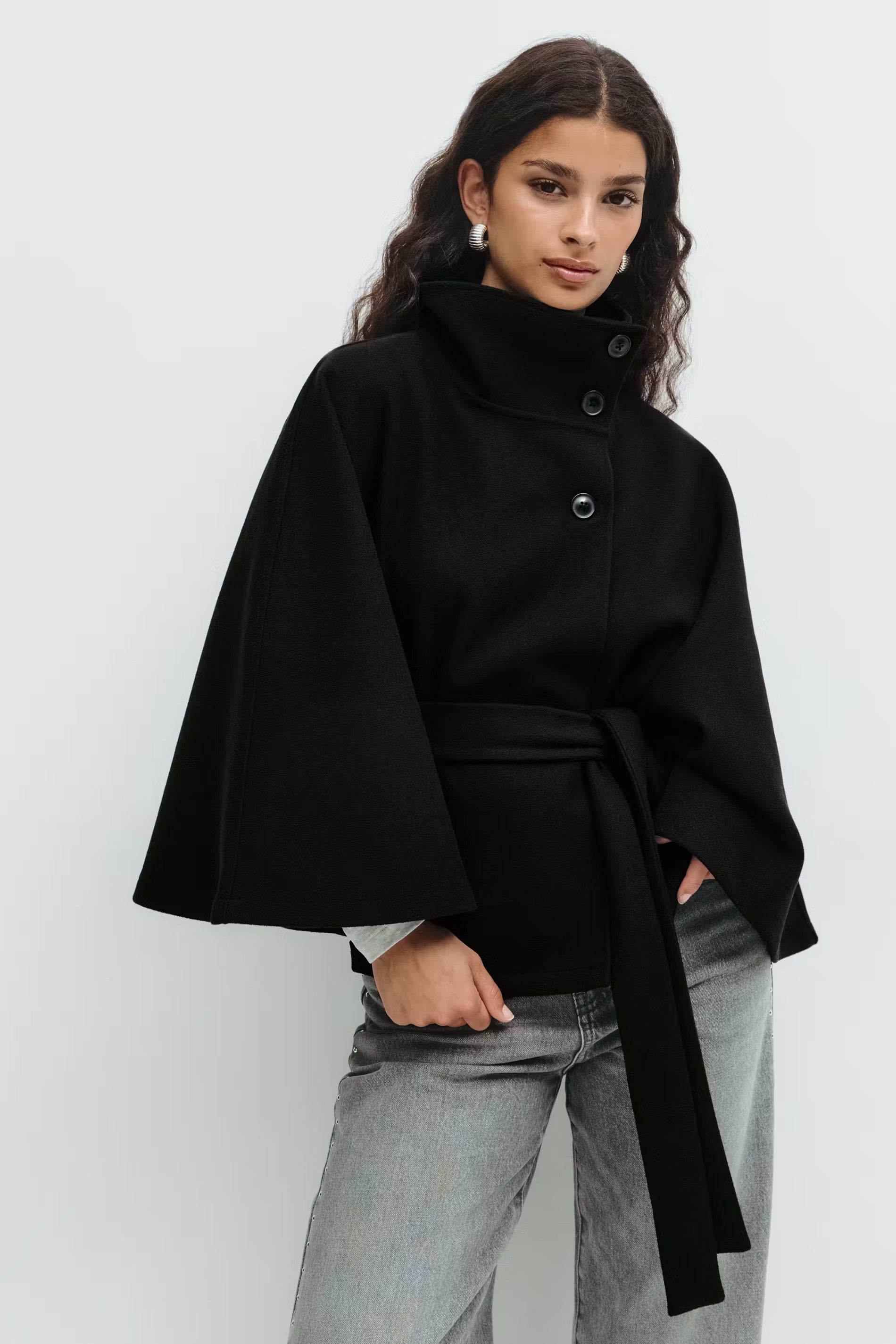 Lucia™ Belt Cape Jacket