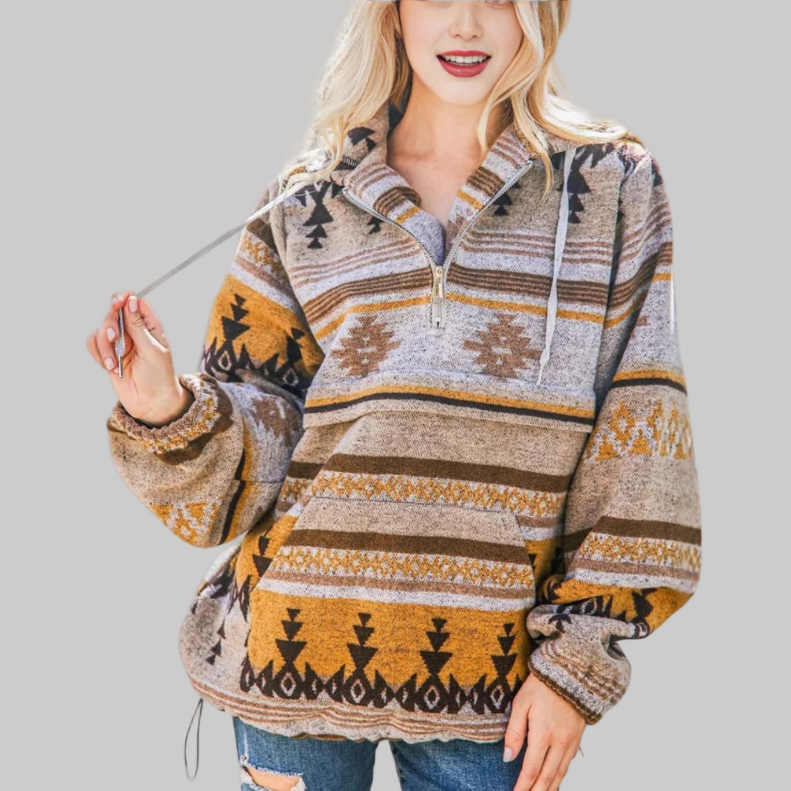 Kaia™ - Relaxed Knit Hoodie