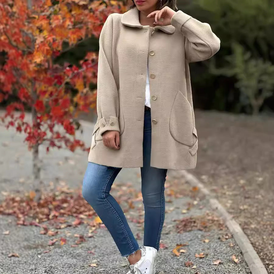 Lorraine™ – Classic Warmth Oversize Coat