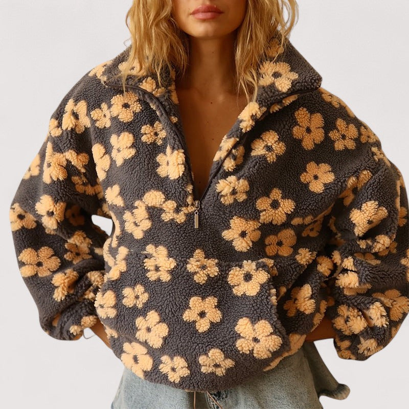Clarisse™ – Warm Bloom Pullover