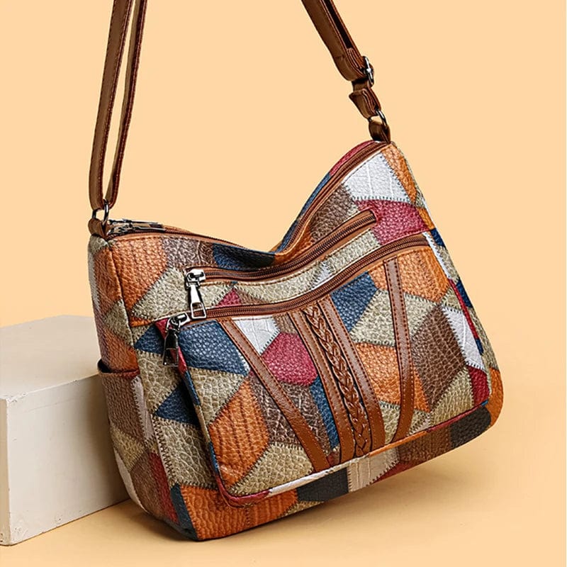 Soraya™ – Mosaic Leather Bag