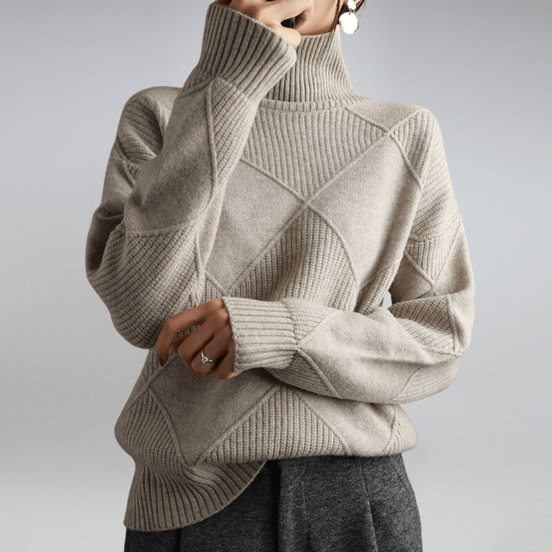 Serena - Soft turtleneck sweater