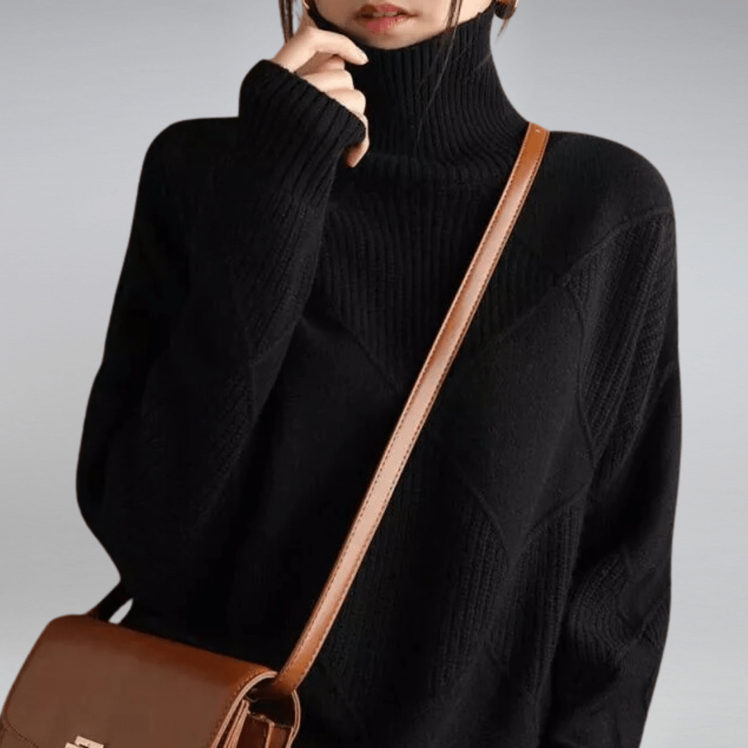Serena - Soft turtleneck sweater