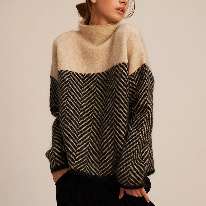 Liana™ – Luxe Cashmere Turtleneck Sweater