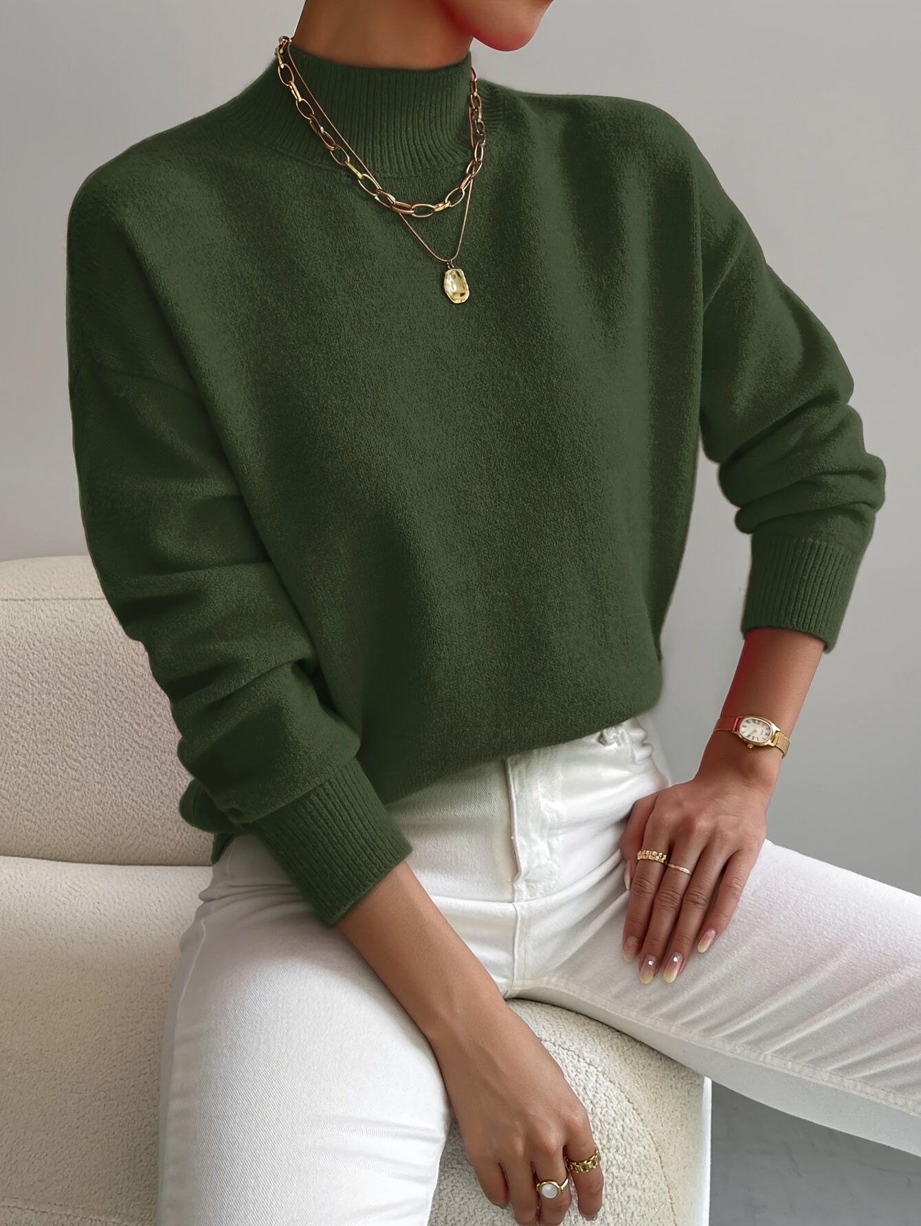 Chloe™ - Classic Turtleneck Sweater